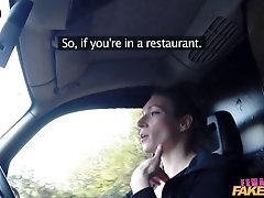 British Spanish Lesbian Taxi Fun 1 - Female Fake Taxi