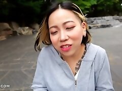 Japanese Babe with tattoo having sex