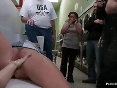 Filthy Whore Fucked At The Laundromat - Kink